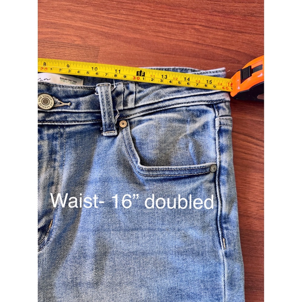 KanCan Maurices Womens Light Wash Raw Hem Skinny Jeans Size 29 - Picture 6 of 6
